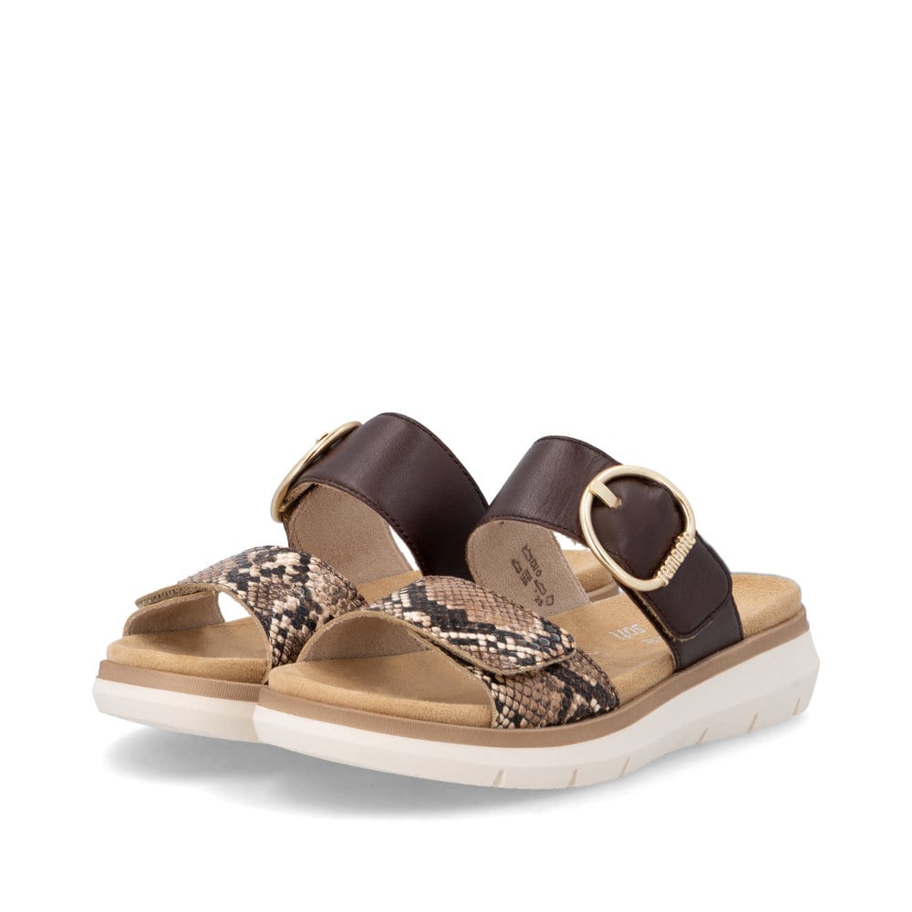 Remonte Damen Pantoletten - Braun