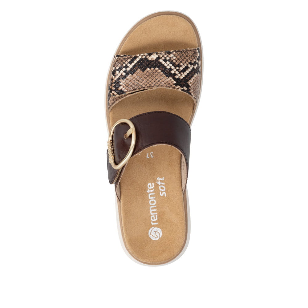 Remonte Damen Pantoletten - Braun