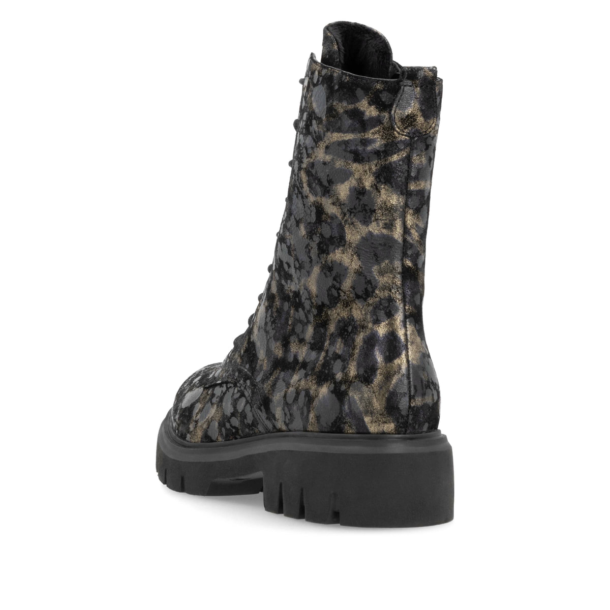 Remonte Damen Schnürstiefel - Animalprint