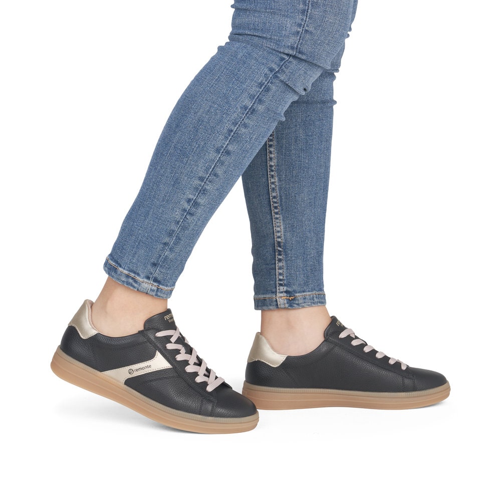 Remonte Damen Sneaker - Schwarz