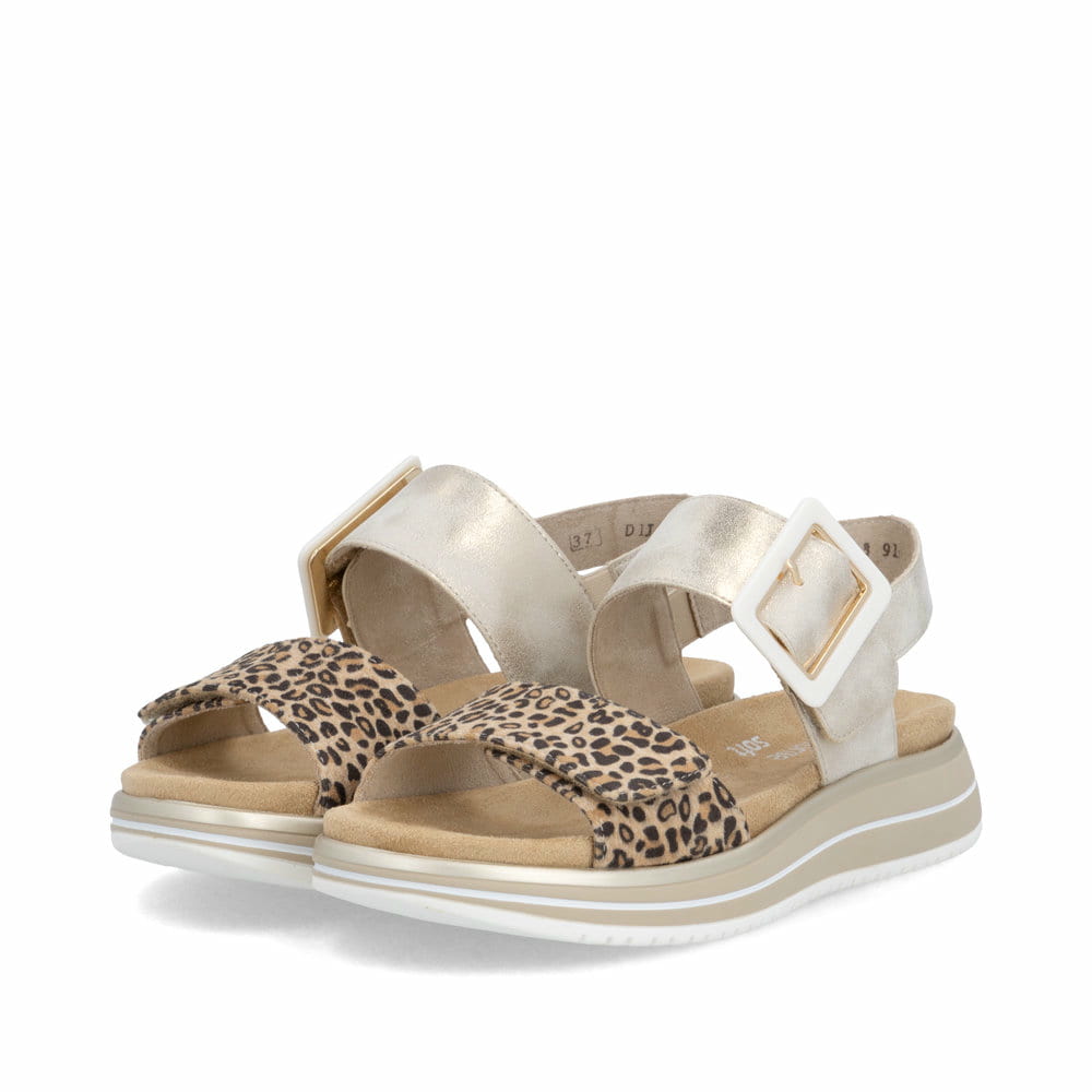 Remonte Damen Riemchensandalen - Bunt