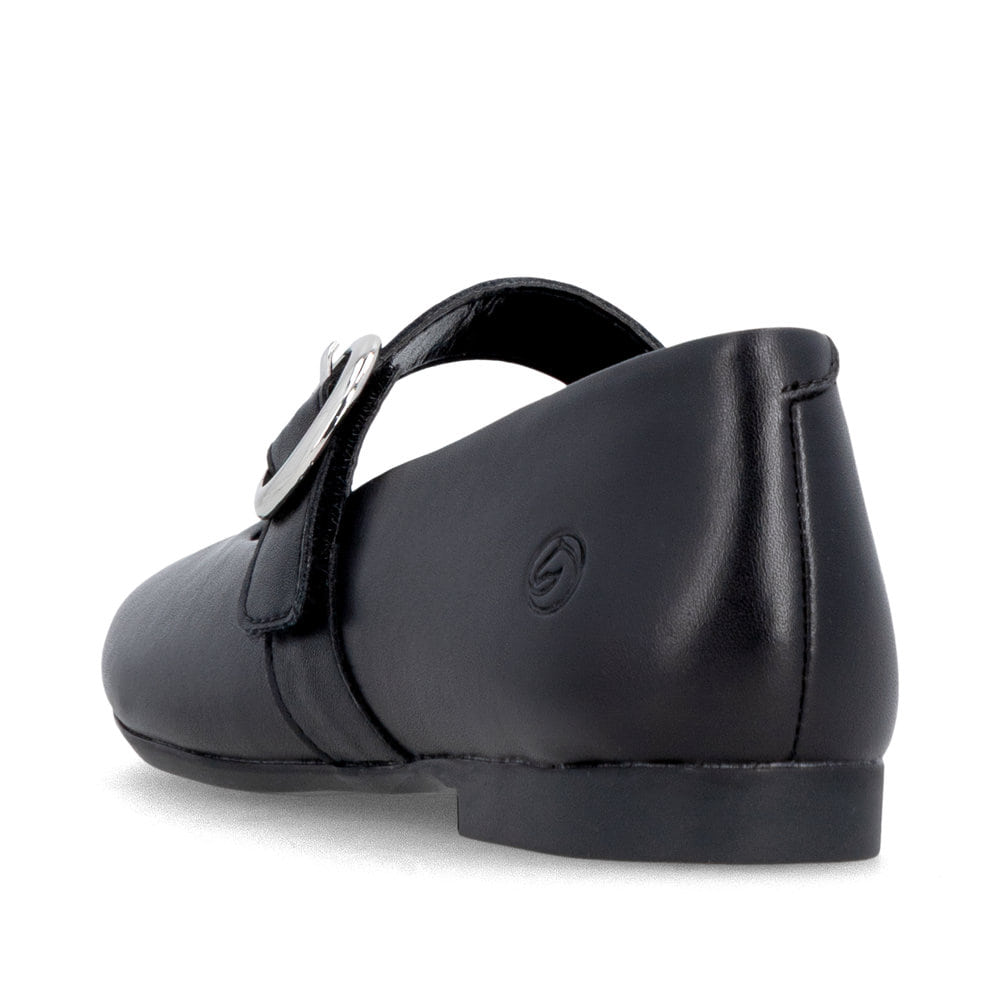 Remonte Damen Ballerinas - Schwarz