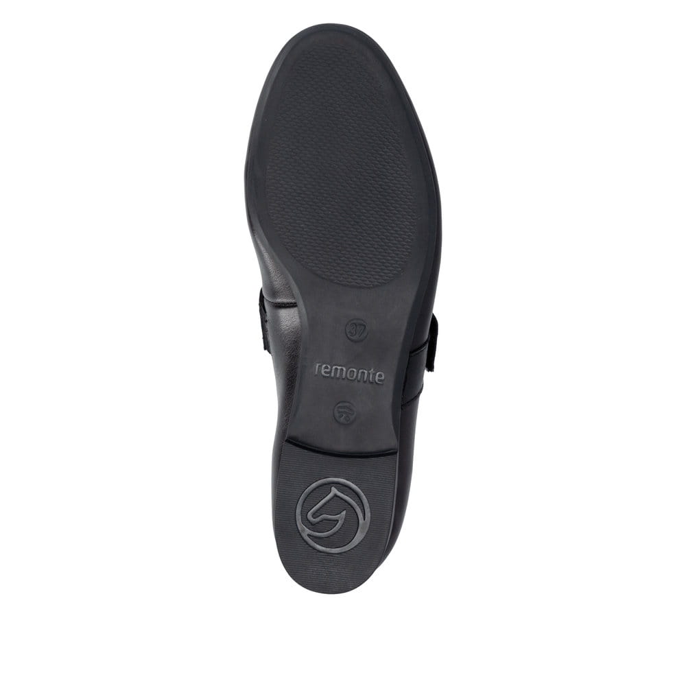 Remonte Damen Ballerinas - Schwarz