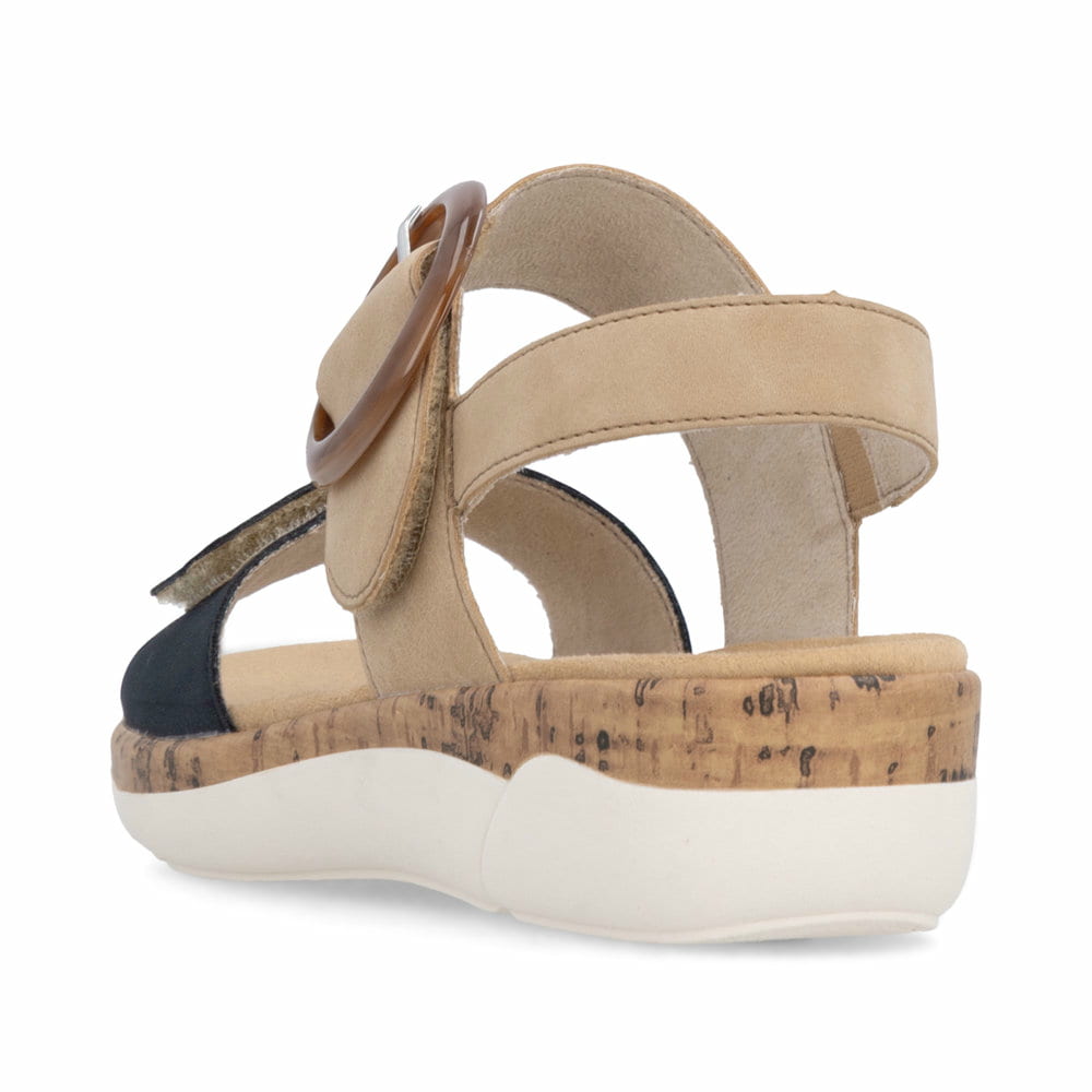 Remonte Damen Riemchensandalen - Beige