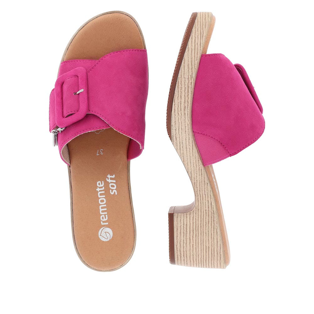 Remonte Damen Pantoletten - Rosa