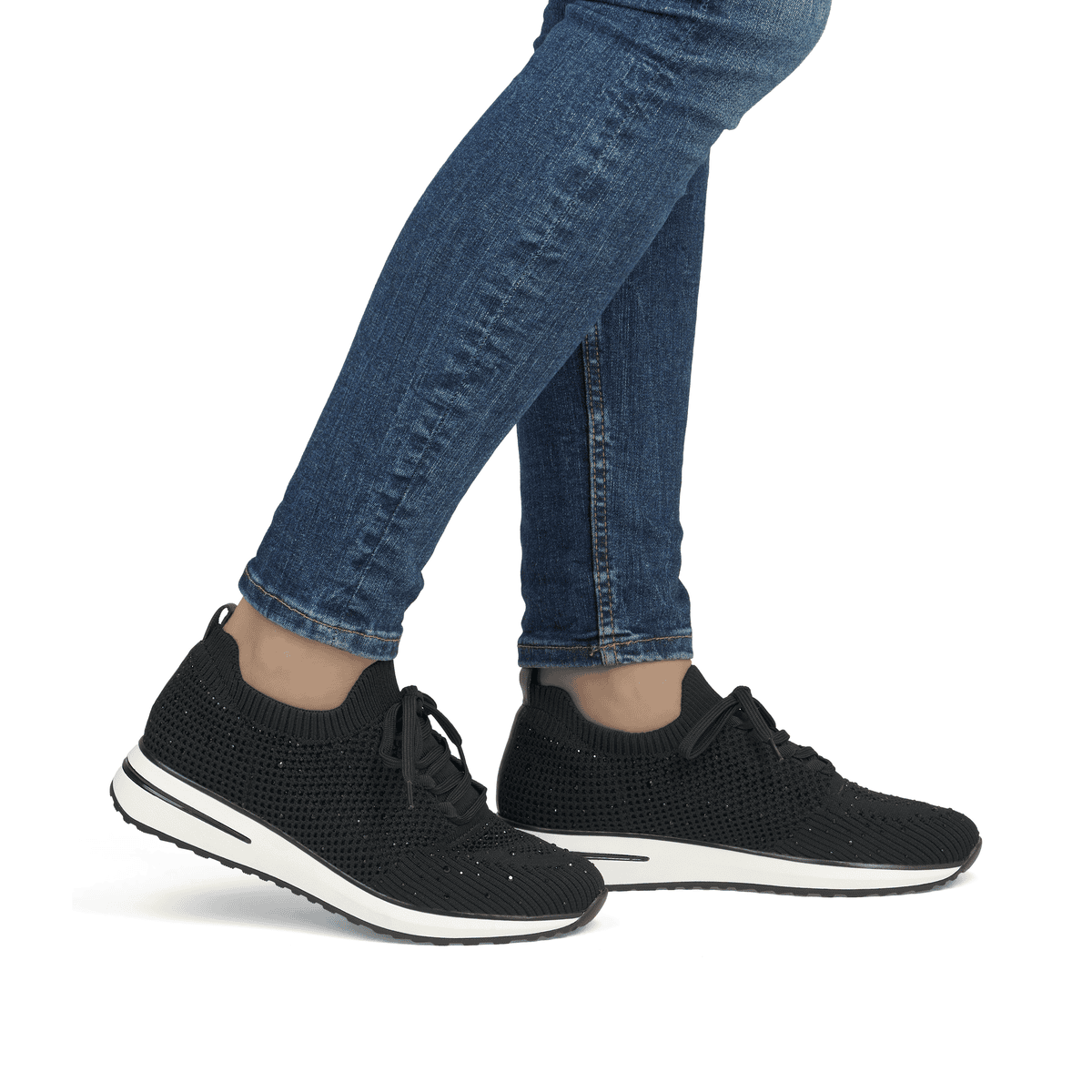 Remonte Damen Slipper - Schwarz