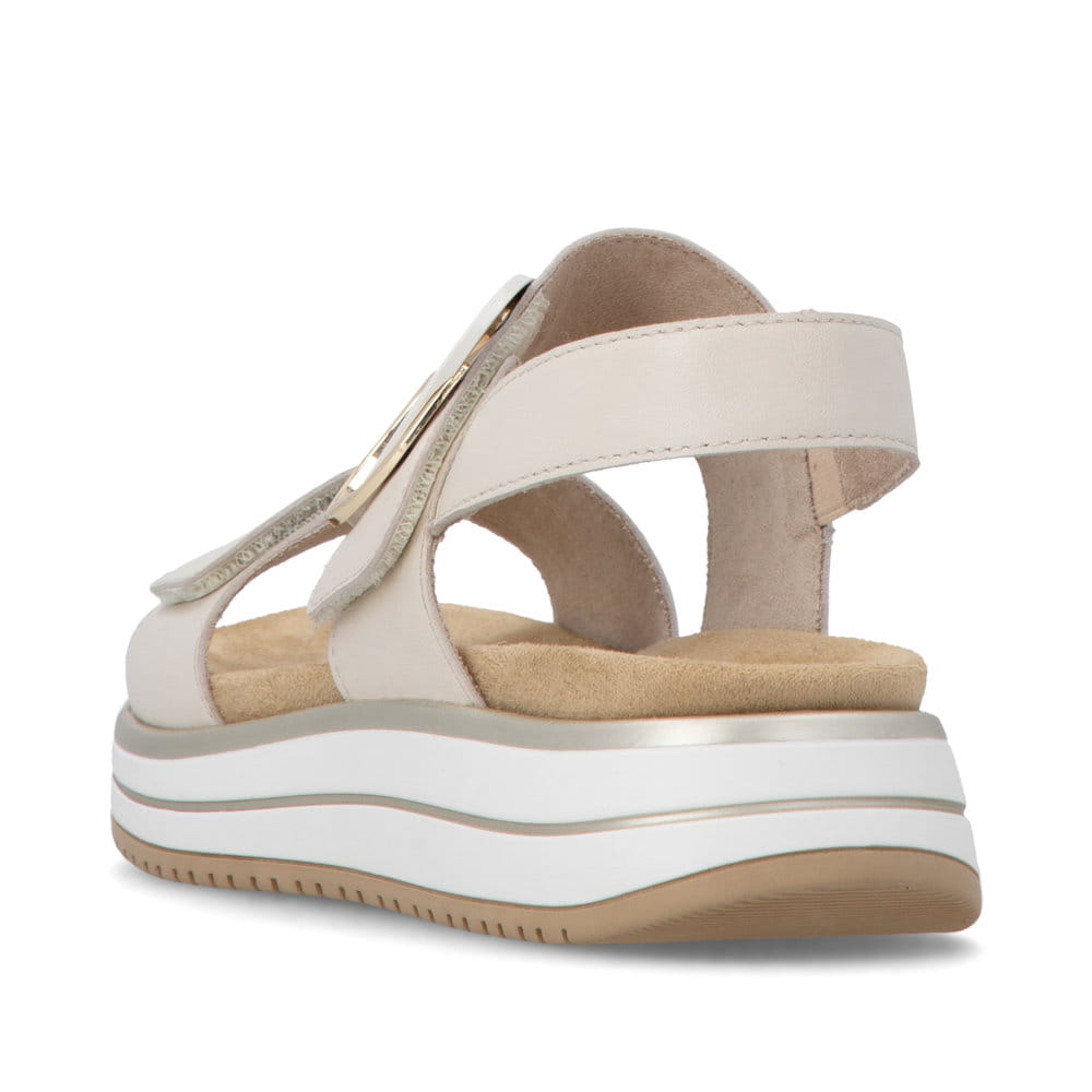 Remonte Damen Riemchensandalen - Beige
