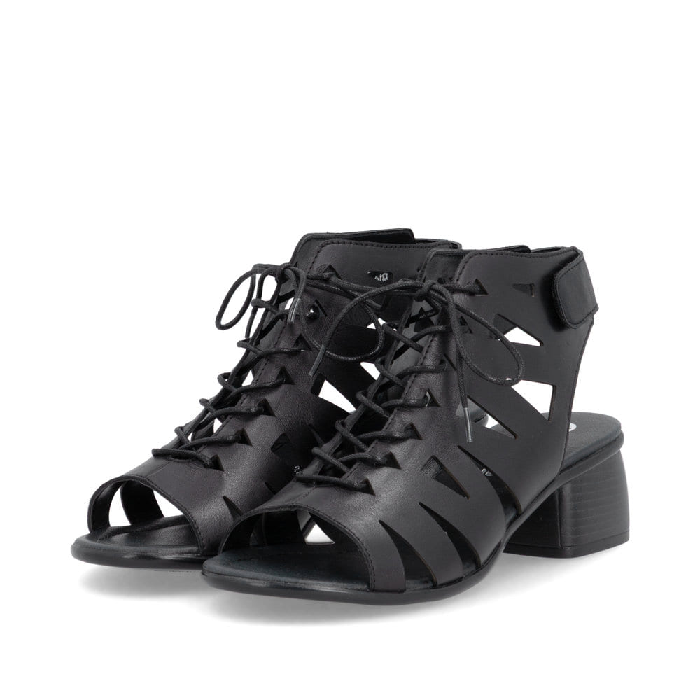 Remonte Damen Sandaletten - Schwarz