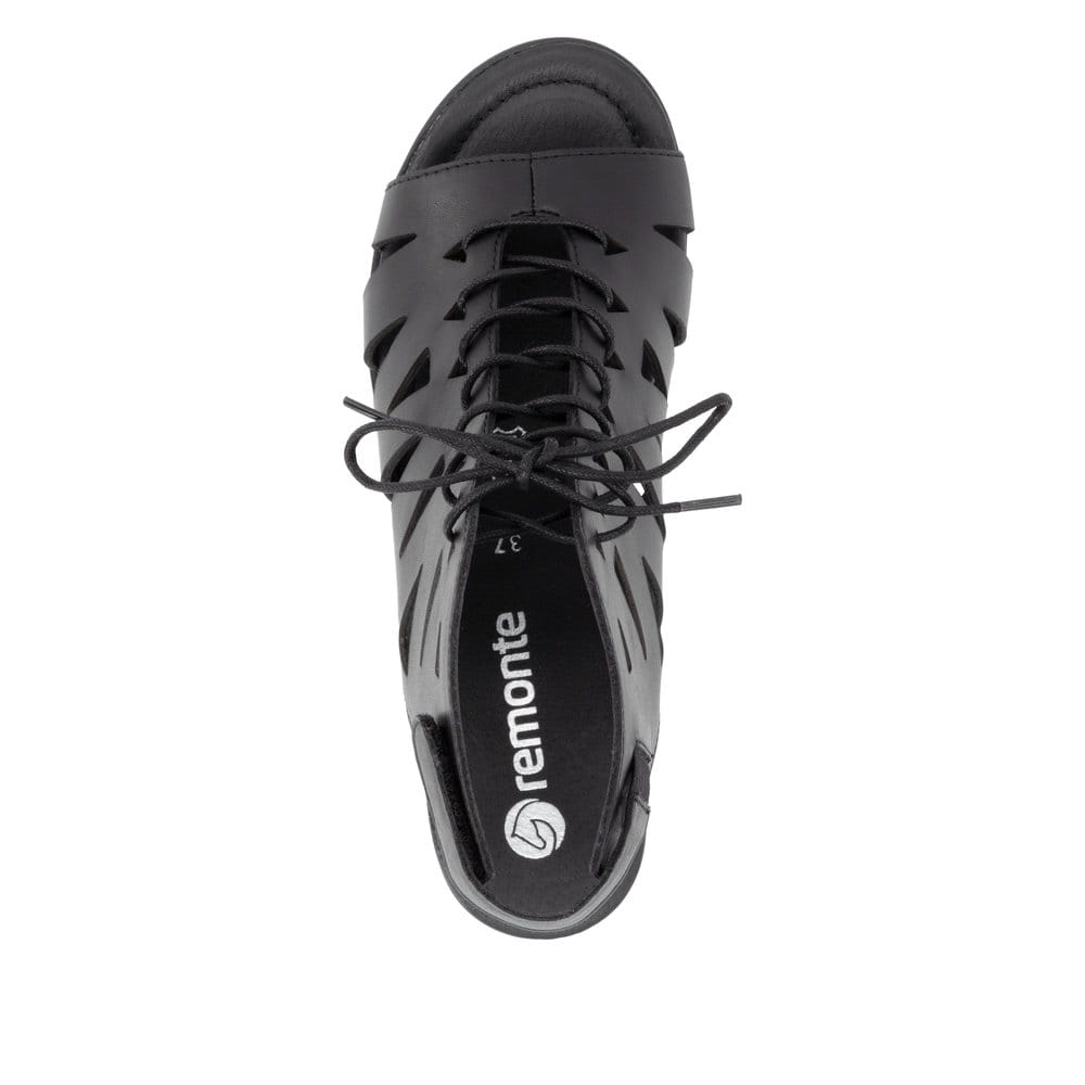 Remonte Damen Sandaletten - Schwarz