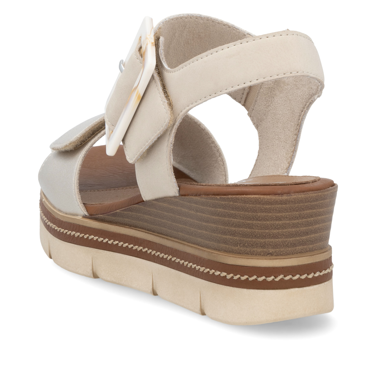 Remonte Damen Keilsandaletten - Beige