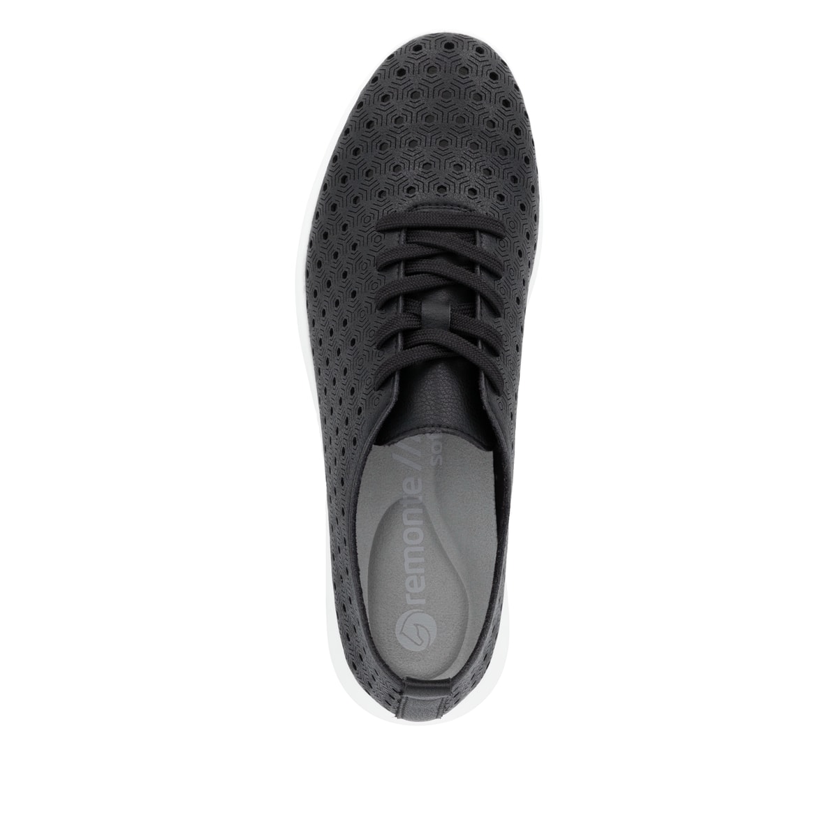 Remonte Damen Schnürschuhe - Schwarz