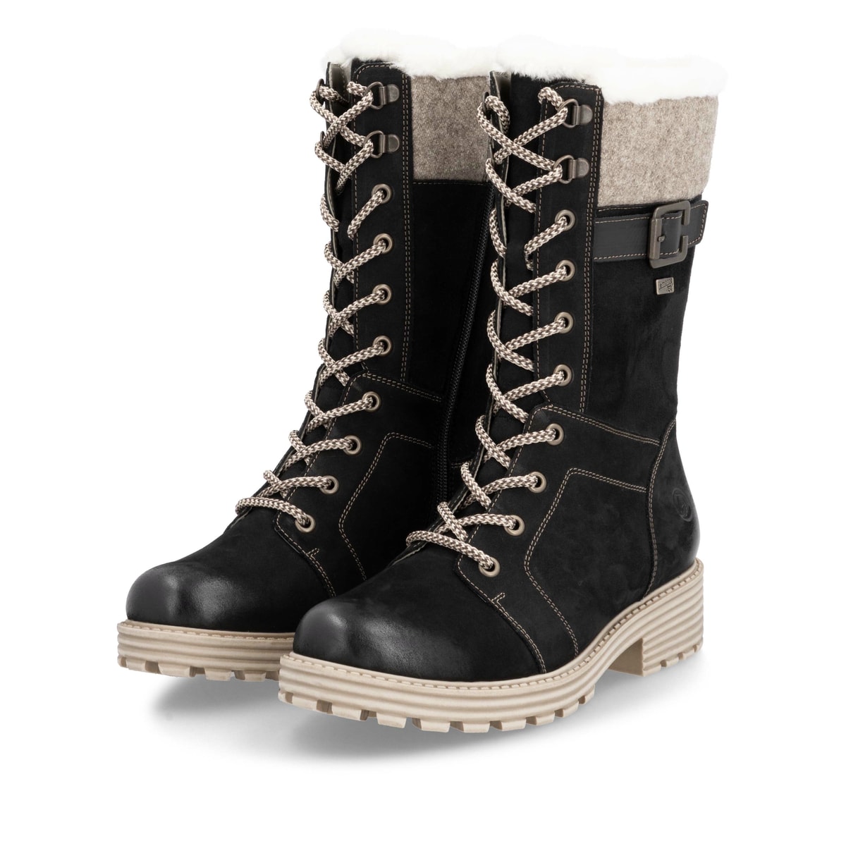 Remonte Damen Hochschaftstiefel - Schwarz