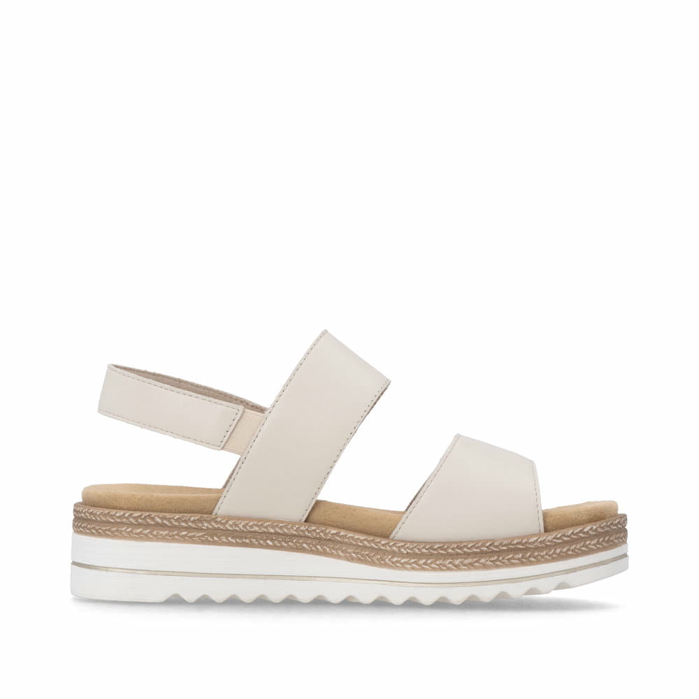 Remonte Damen Keilsandaletten - Beige