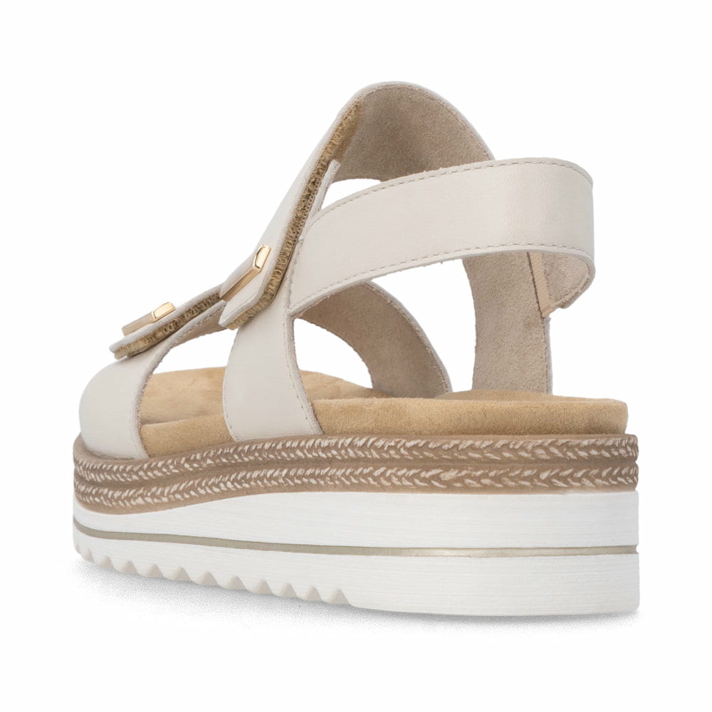 Remonte Damen Keilsandaletten - Beige