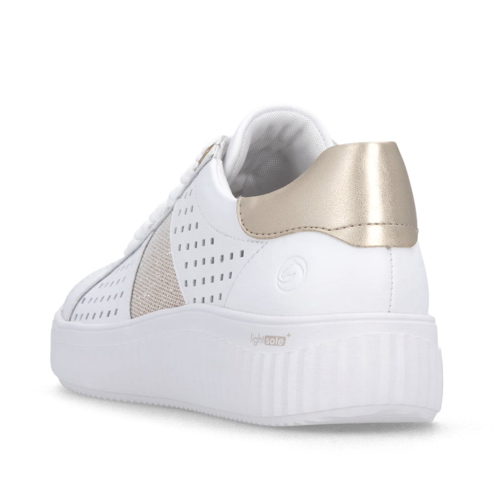 Remonte Damen Schnürschuhe - Weiss