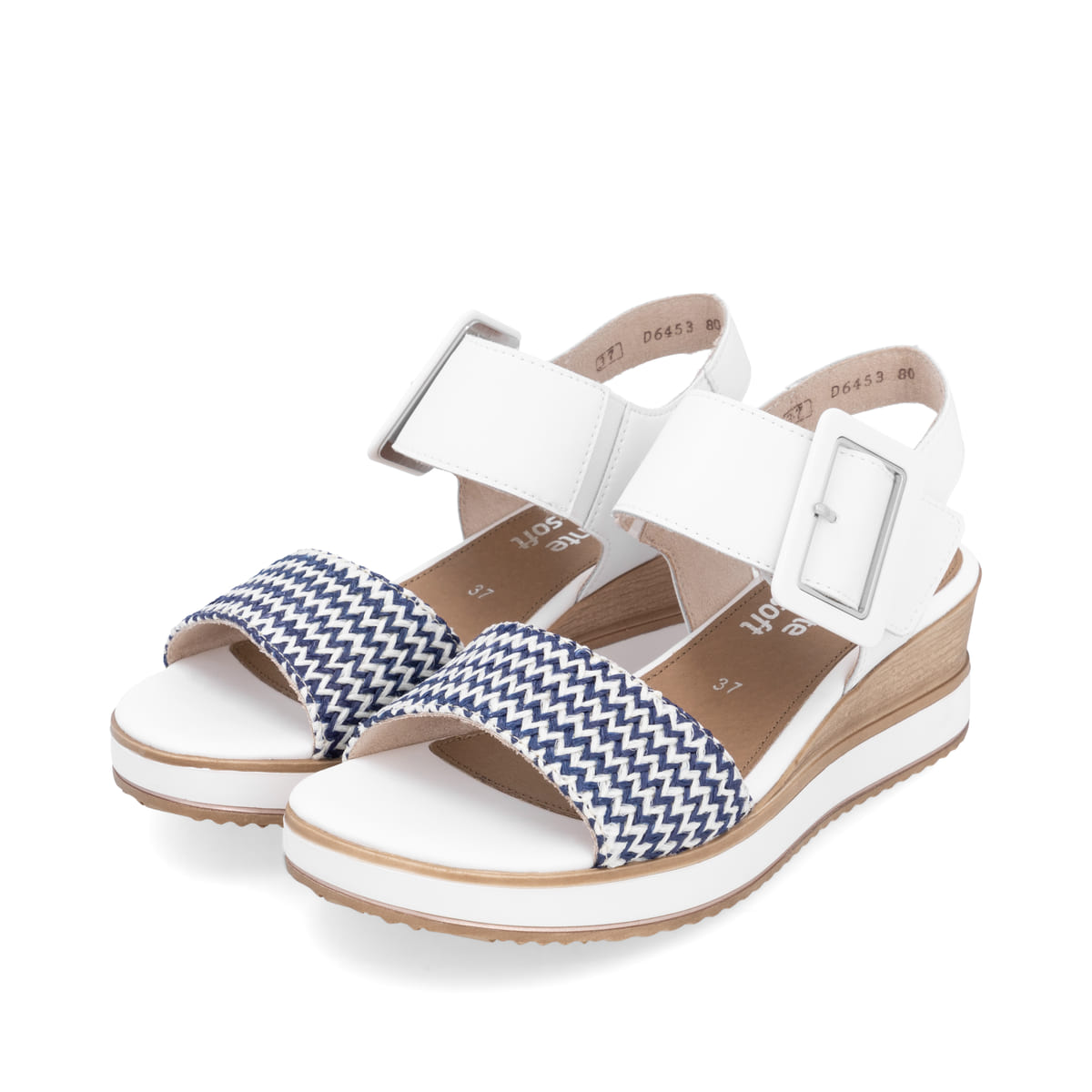 Remonte Damen Keilsandaletten - Weiss