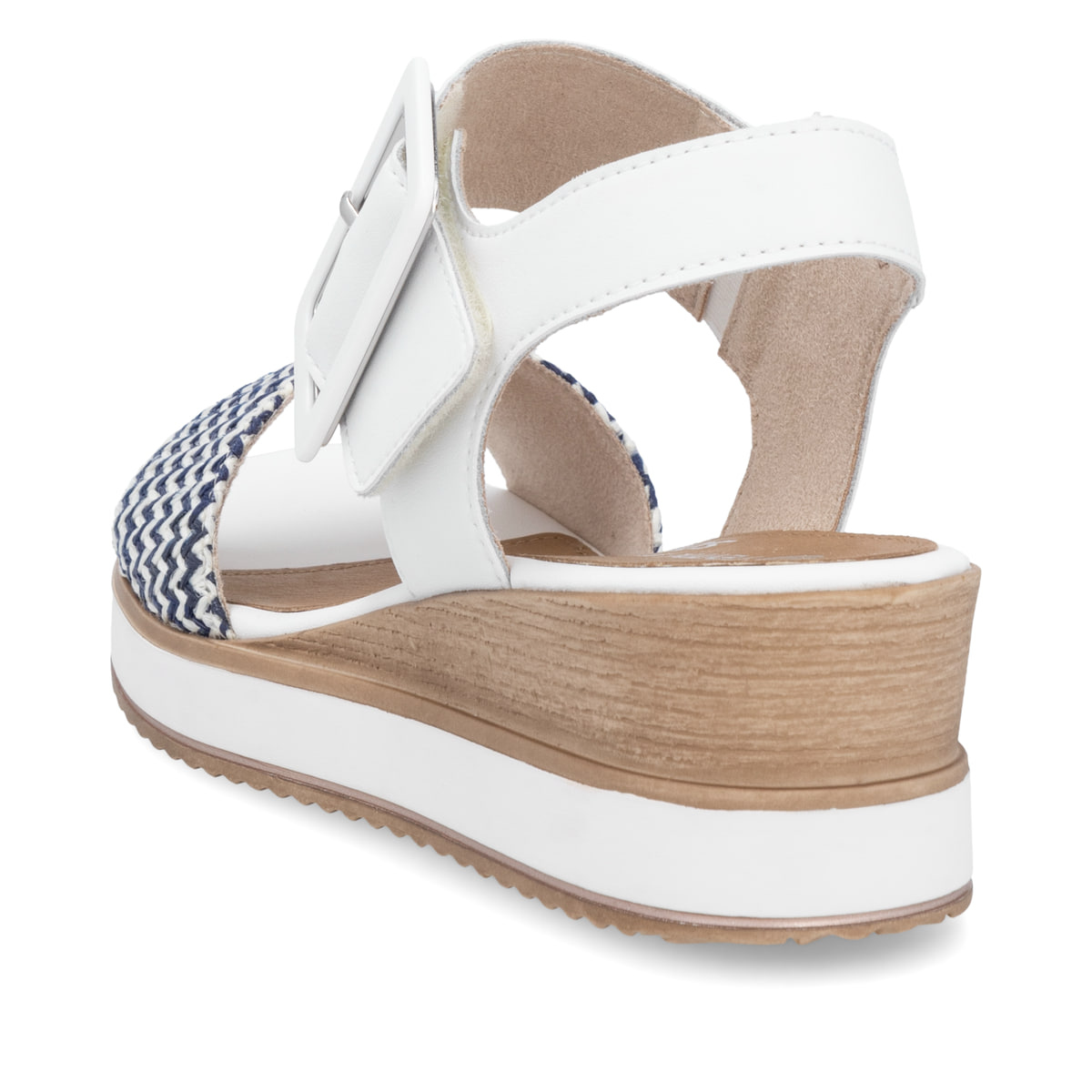 Remonte Damen Keilsandaletten - Weiss