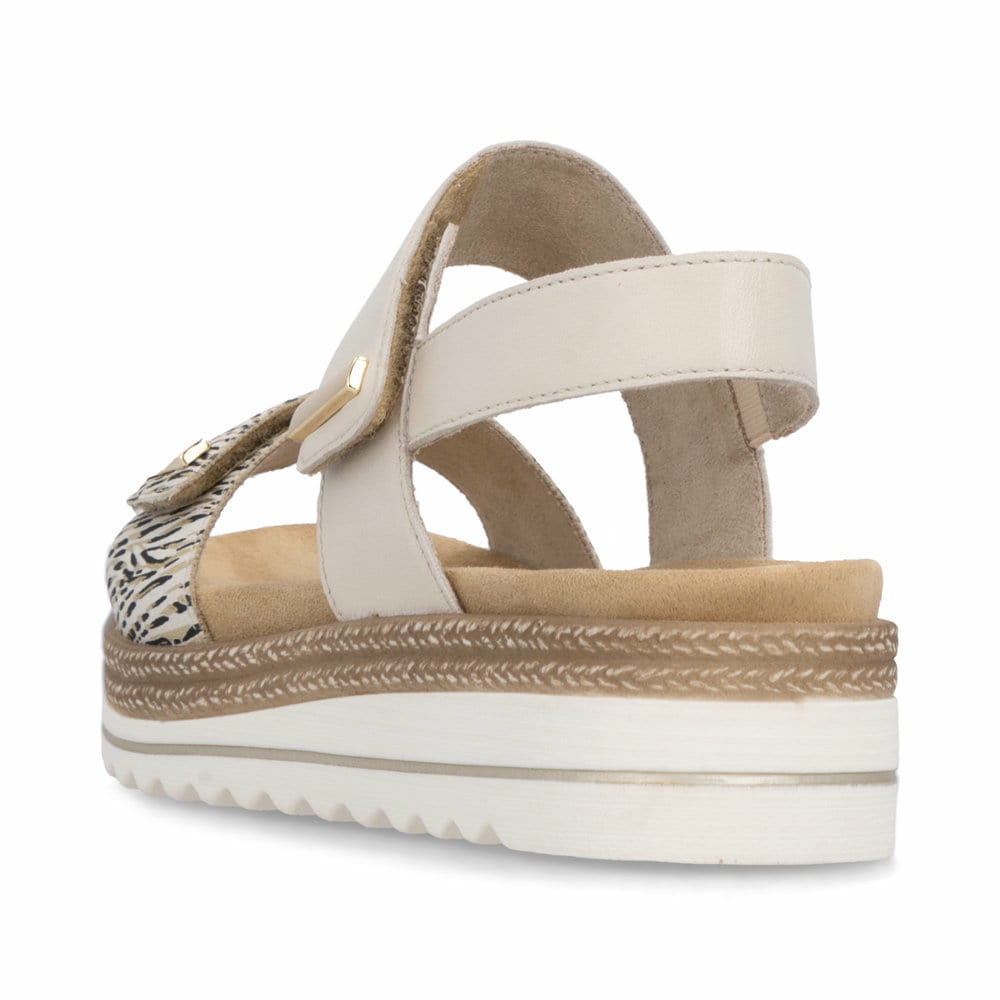 Remonte Damen Keilsandaletten - Beige