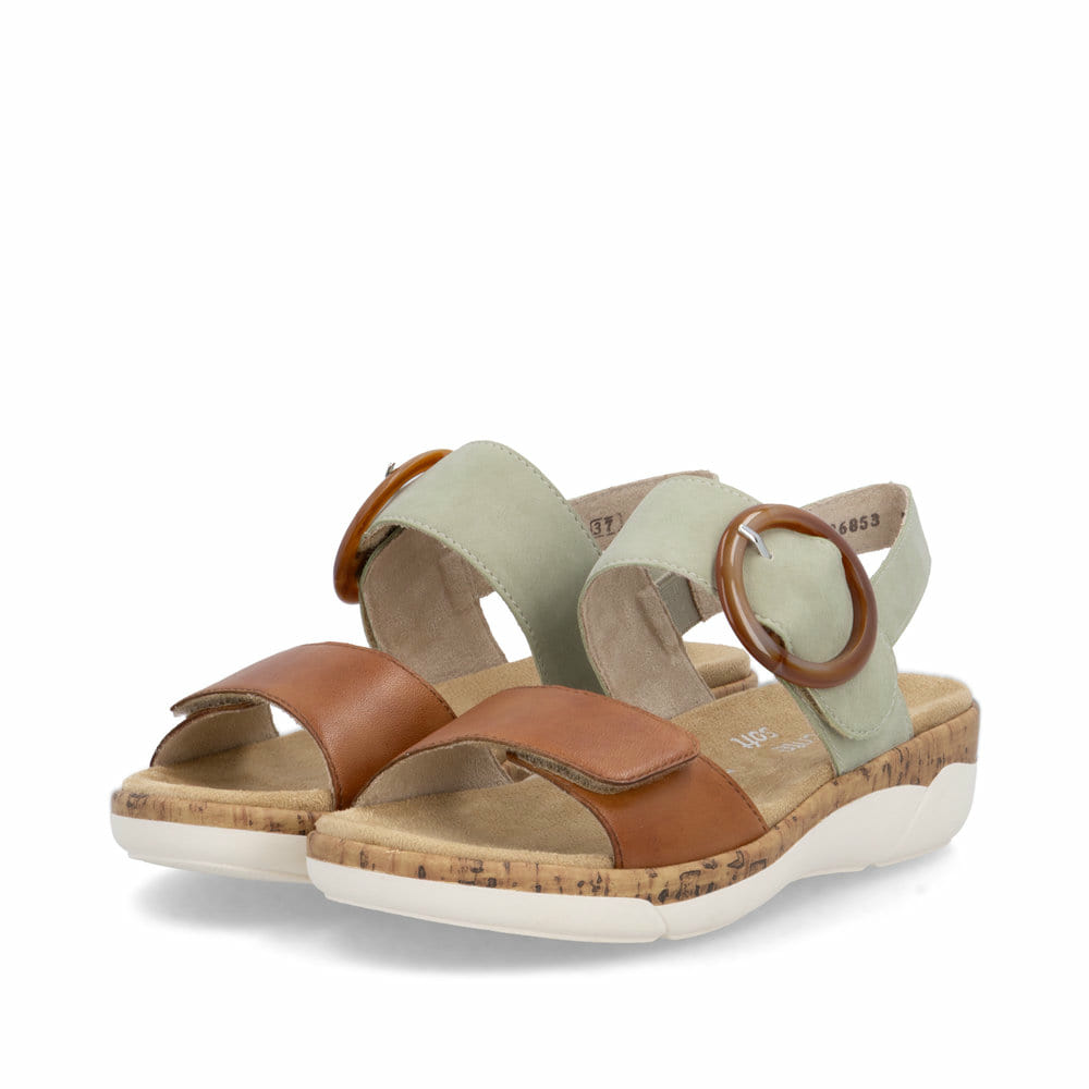Remonte Damen Riemchensandalen - Braun