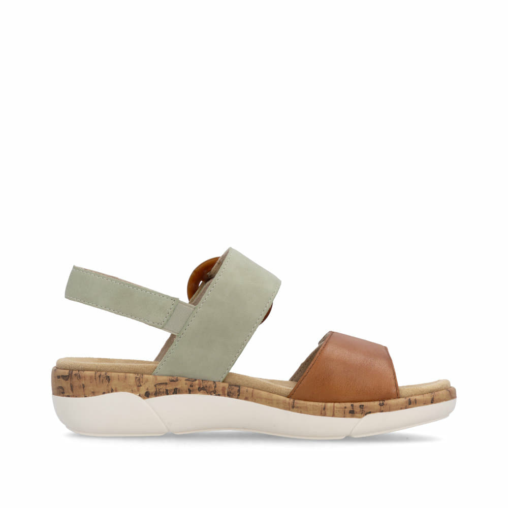 Remonte Damen Riemchensandalen - Braun