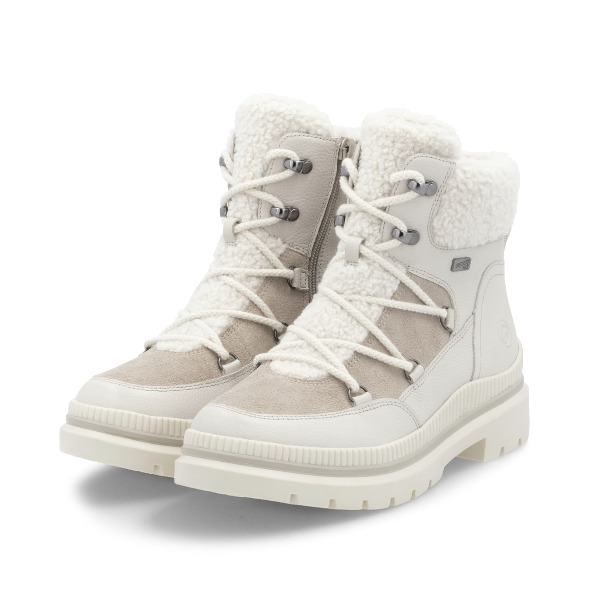 Remonte Damen Schnürstiefel - Weiss