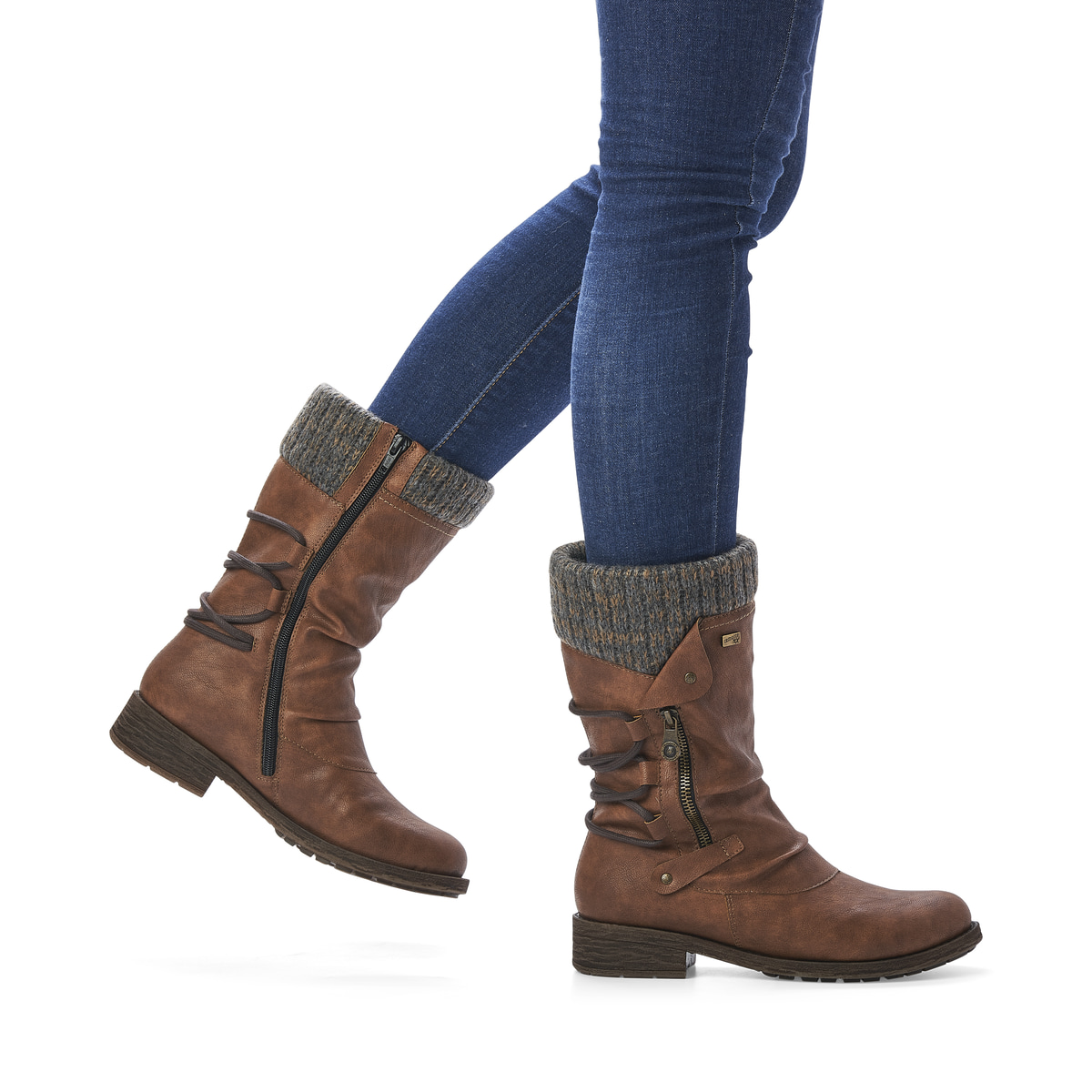 Remonte Damen Hochschaftstiefel - Braun