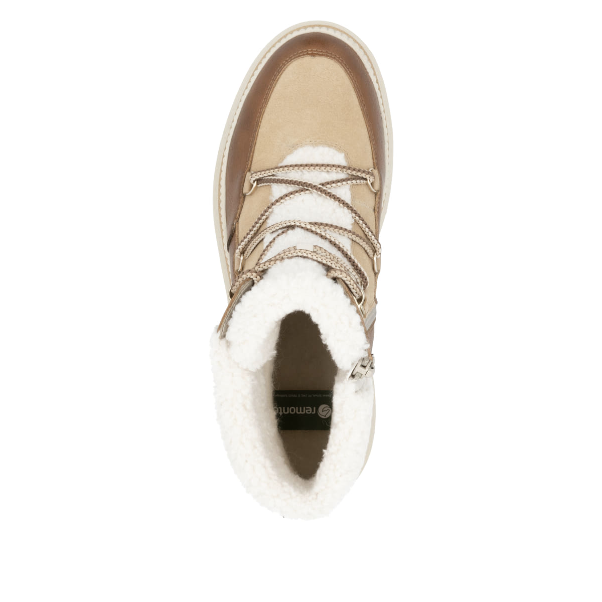 Remonte Damen Schnürstiefel - Beige