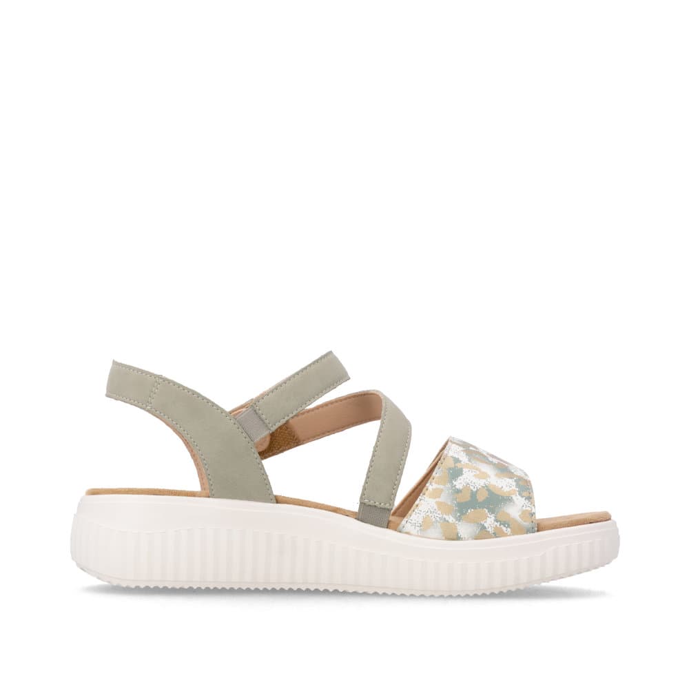 Remonte Damen Riemchensandalen - Grün