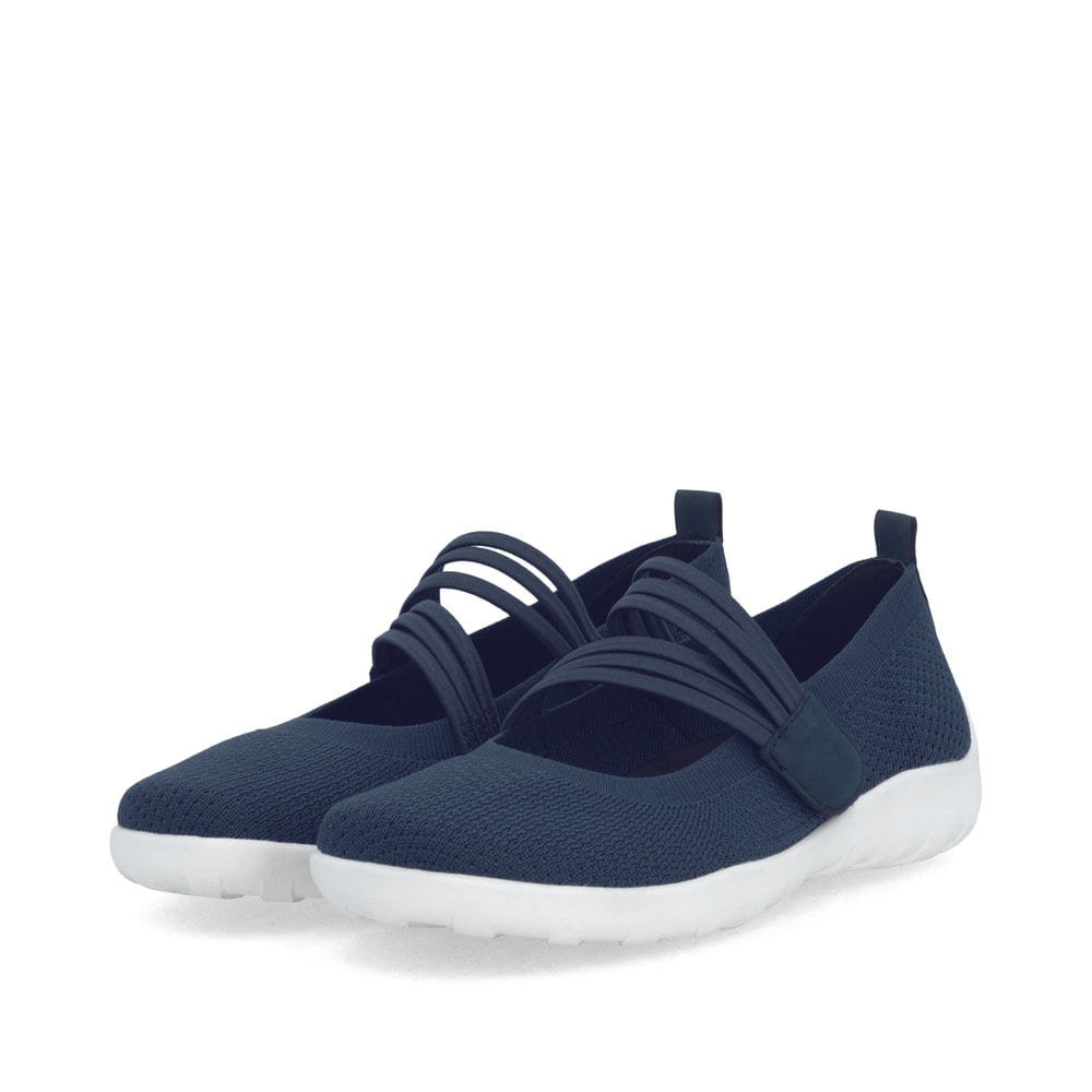 Remonte Damen Ballerinas - Blau
