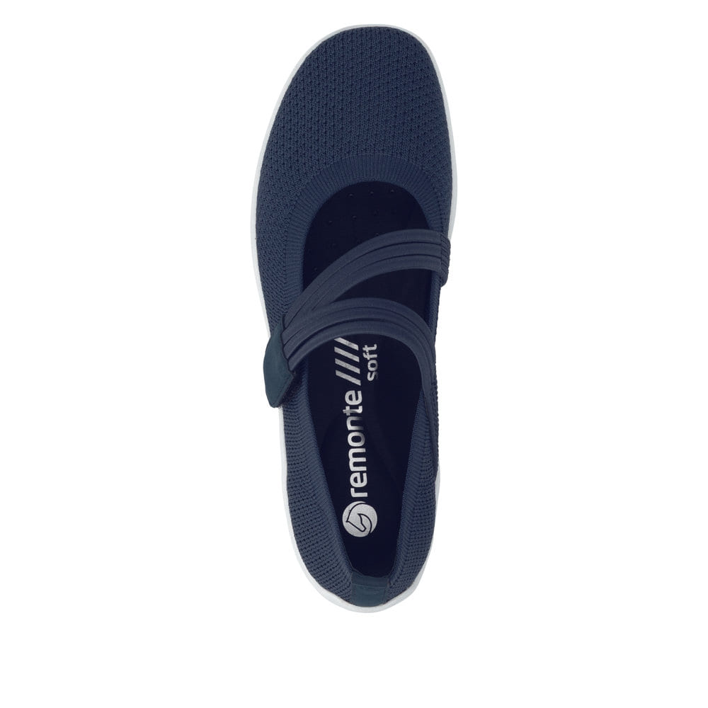 Remonte Damen Ballerinas - Blau