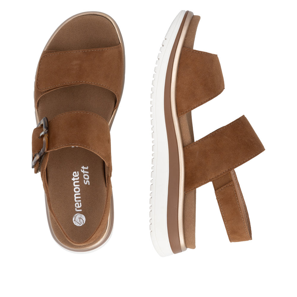 Remonte Damen Riemchensandalen - Braun