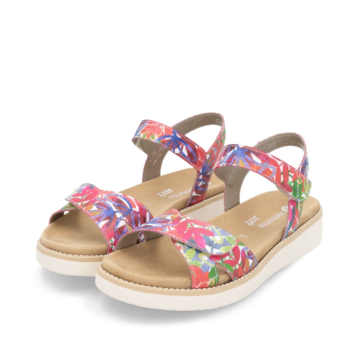 Remonte Damen Riemchensandalen - Bunt