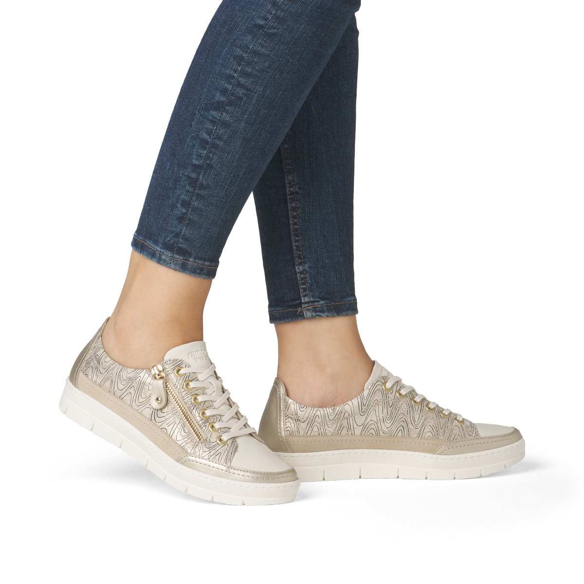 Remonte Damen Sneaker - Metallic