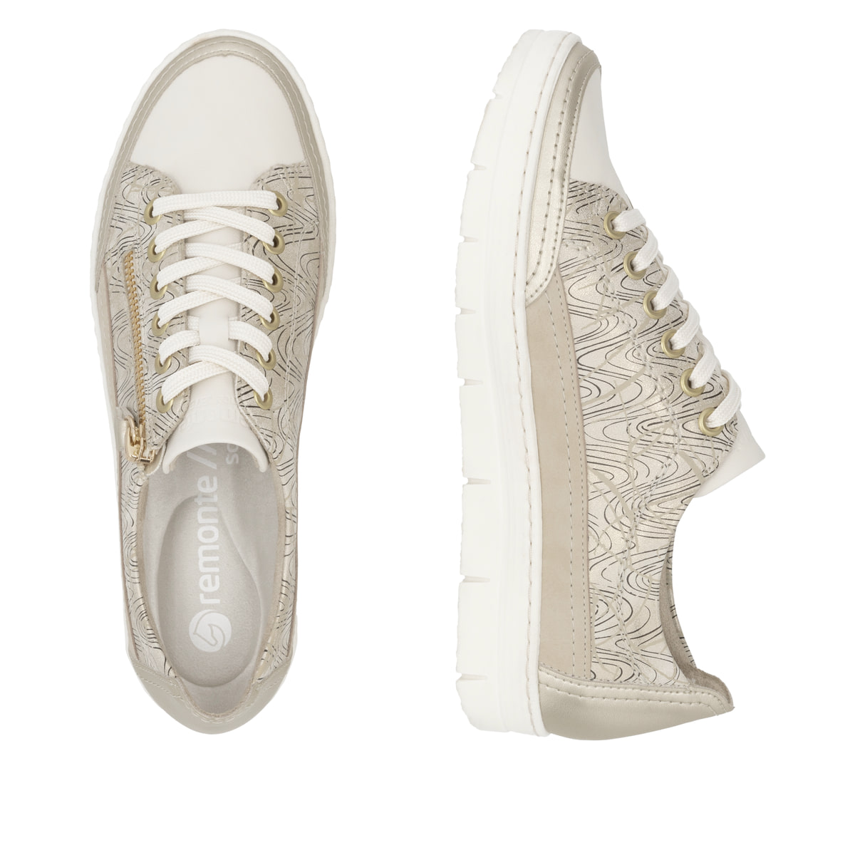 Remonte Damen Sneaker - Metallic