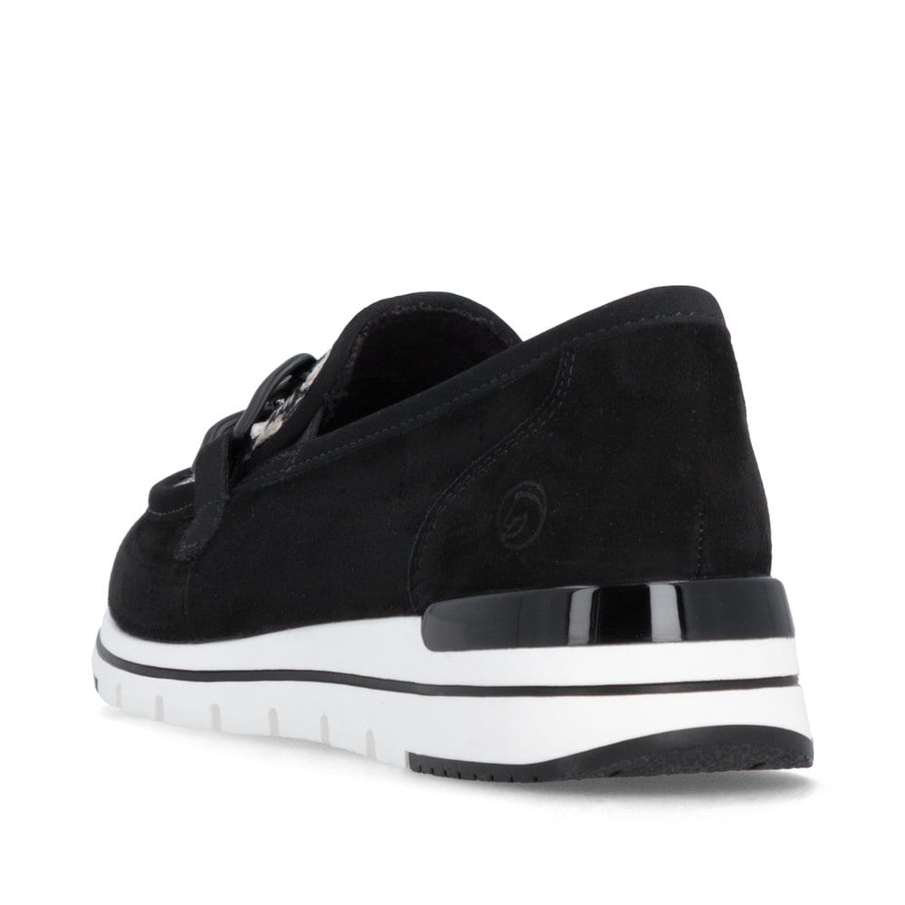 Remonte Damen Slipper - Schwarz