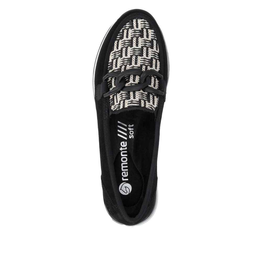 Remonte Damen Slipper - Schwarz