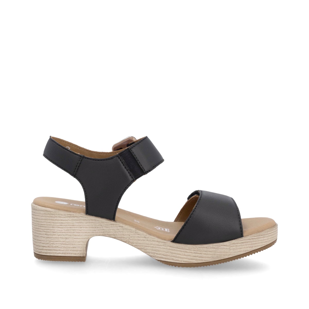 Remonte Damen Riemchensandaletten - Schwarz