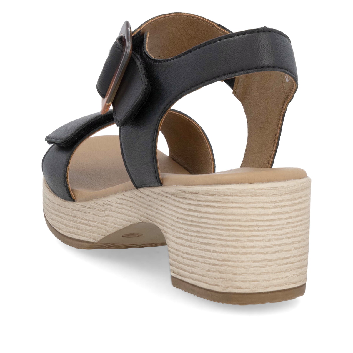 Remonte Damen Riemchensandaletten - Schwarz