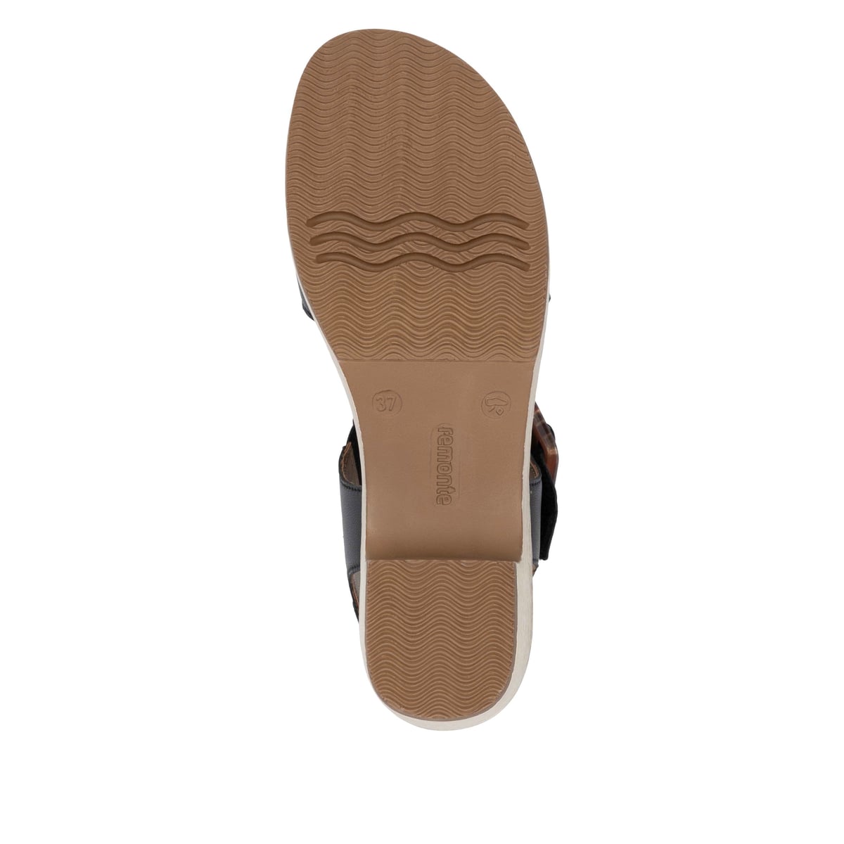 Remonte Damen Riemchensandaletten - Schwarz