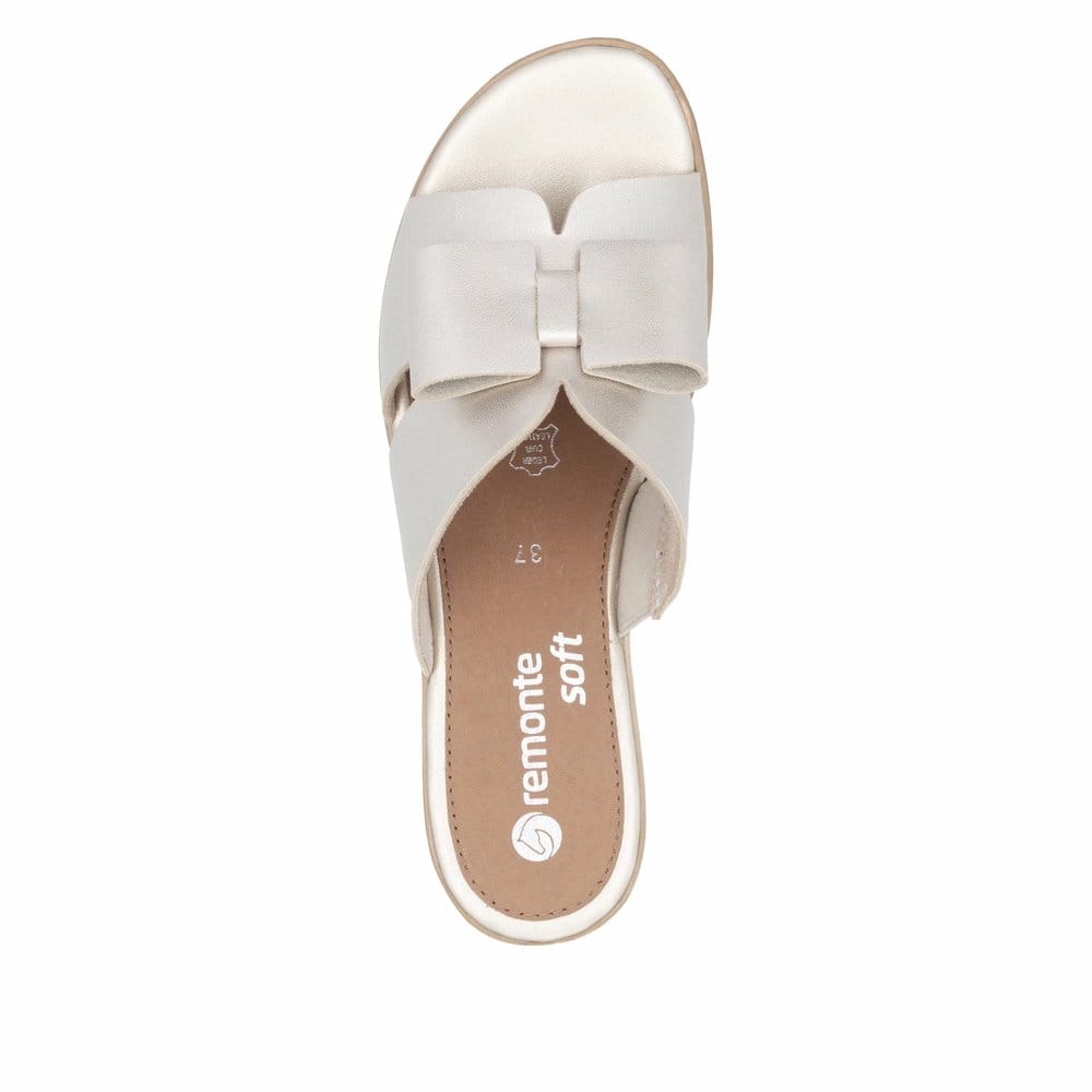 Remonte Damen Pantoletten - Silber/Platin