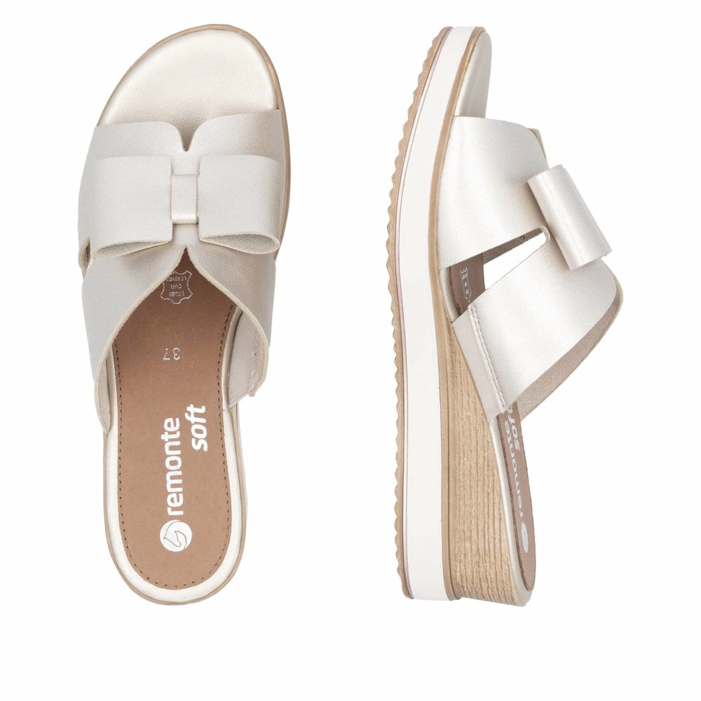 Remonte Damen Pantoletten - Silber/Platin
