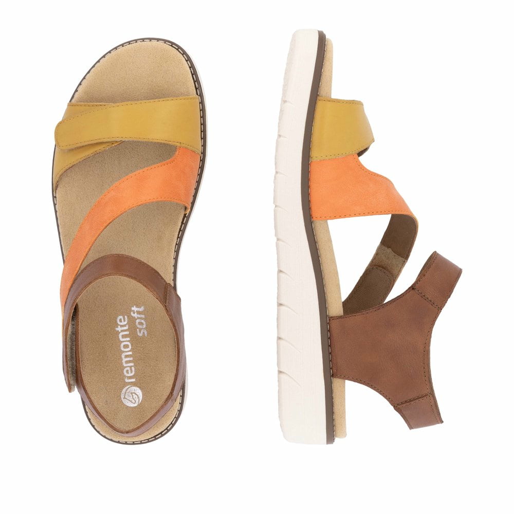 Remonte Damen Riemchensandalen - Braun