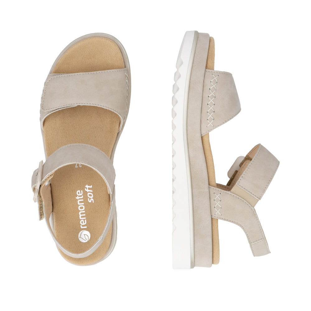 Remonte Damen Riemchensandalen - Beige
