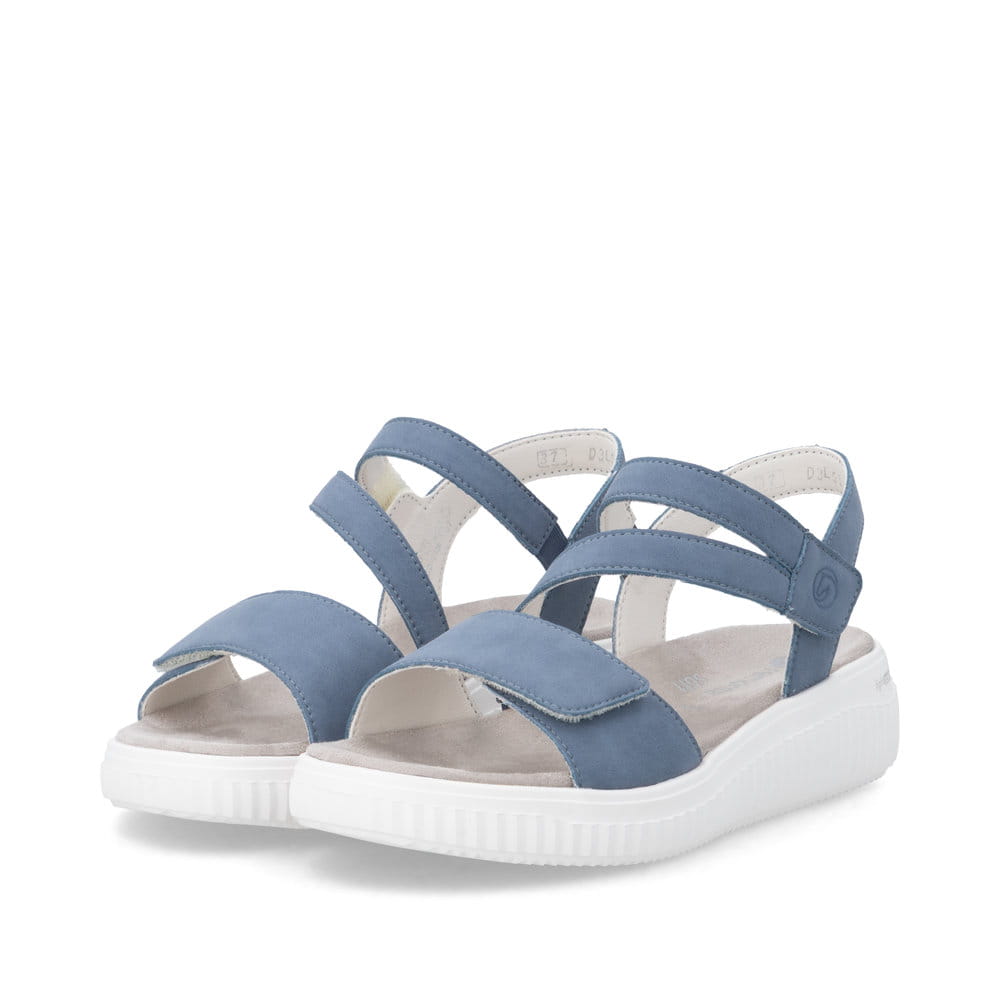 Remonte Damen Riemchensandalen - Blau