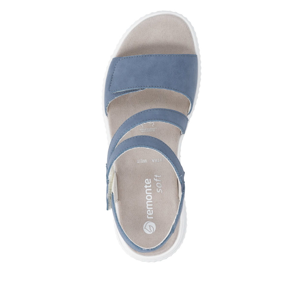 Remonte Damen Riemchensandalen - Blau