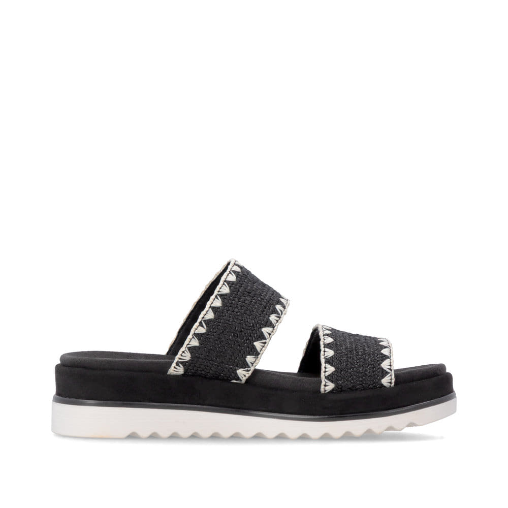 Remonte Damen Pantoletten - Schwarz