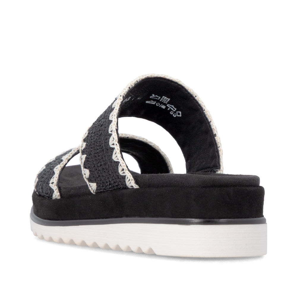 Remonte Damen Pantoletten - Schwarz