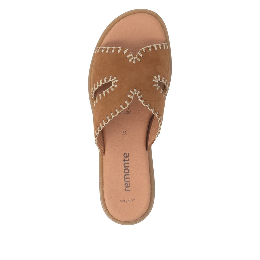 Remonte Damen Pantoletten - Braun