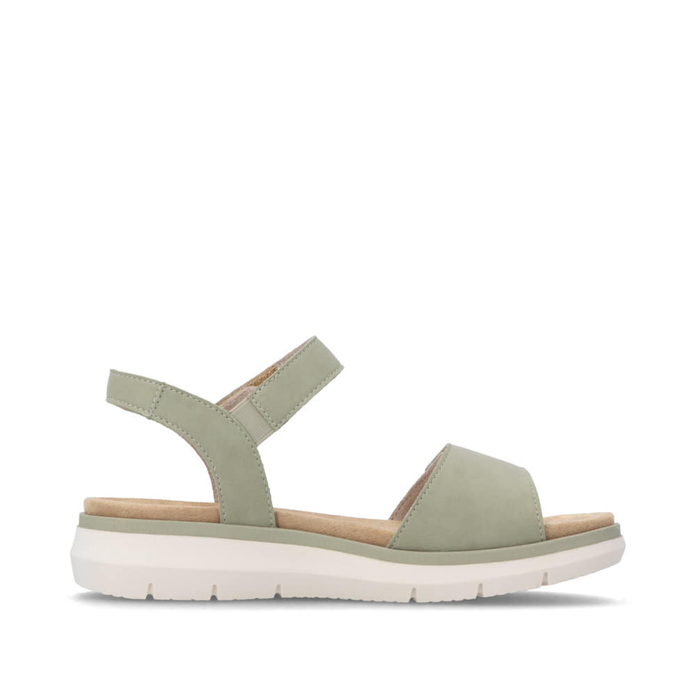 Remonte Damen Riemchensandalen - Grün