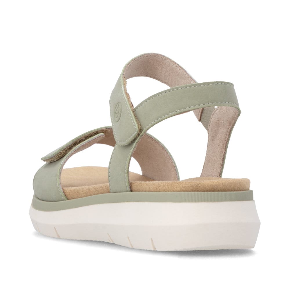 Remonte Damen Riemchensandalen - Grün